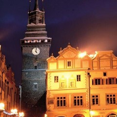 Toeristische attractiviteit (uitzichtpunt, fortificatie van de stad, museum) bron: Tsjechische Wandelclub - Beeldatlas