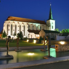 Tourist site (sight-seeing location, church) source: Czech-Moravian borderland