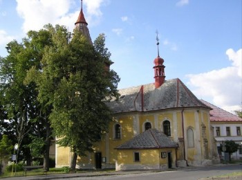 Tourist site (church) source: Tourist Information Centre of Luže