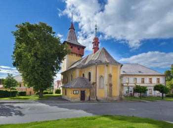 Tourist site (church) source: Tourist Information Centre of Luže