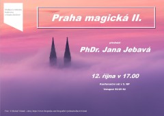 PhDr. Jana Jebavá: Praha magická II.