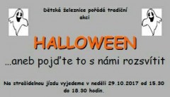 Halloween na Dětské železnici