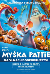 Myška PATTIE na vlnách dobrodružství - letní kino