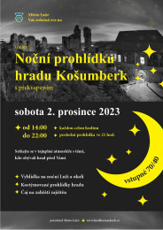 (nejen) Noční prohlídky na hradě Košumberku