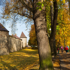 City walls in Polička